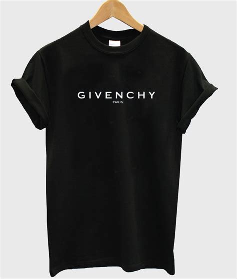 t shirt givenchy paris|givenchy t shirt size chart.